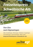 Titel-Abbildung zu 'Flyer Freizeitexpress Schwäbische Alb'